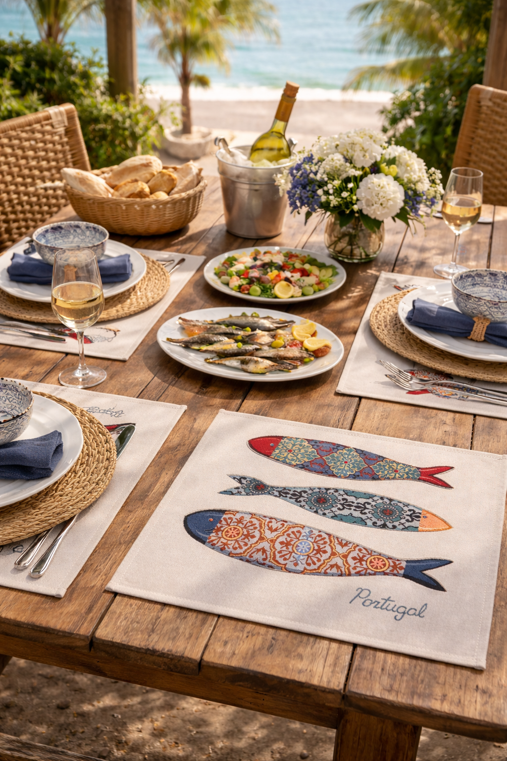 Placemat de Mesa - Coleção Sardinhas Portugal