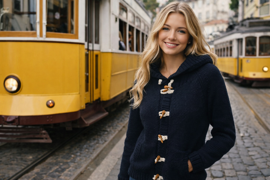 Casaco de Lã Artesanal Português