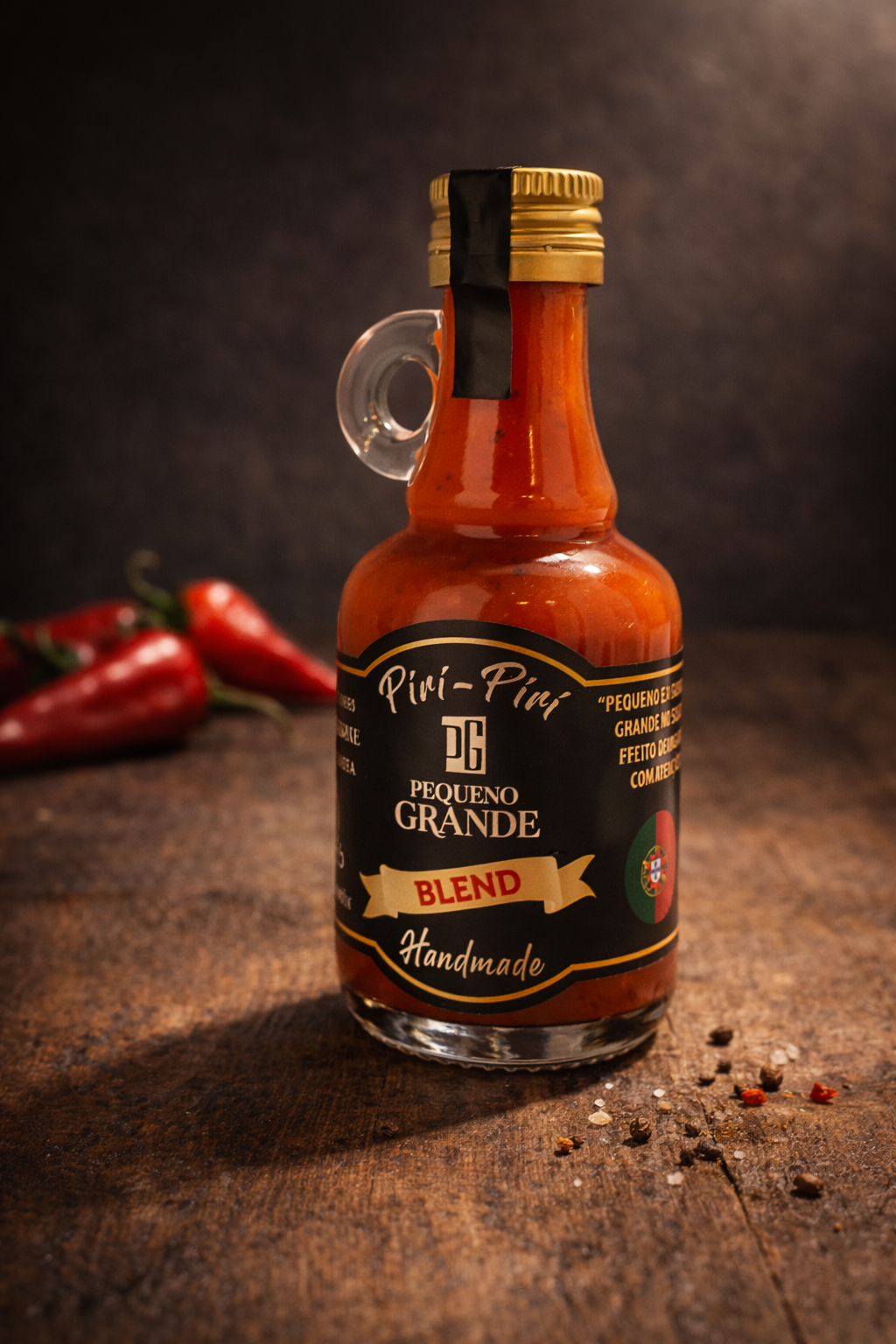 Picantes artesanais em frasquinhos de 40ml