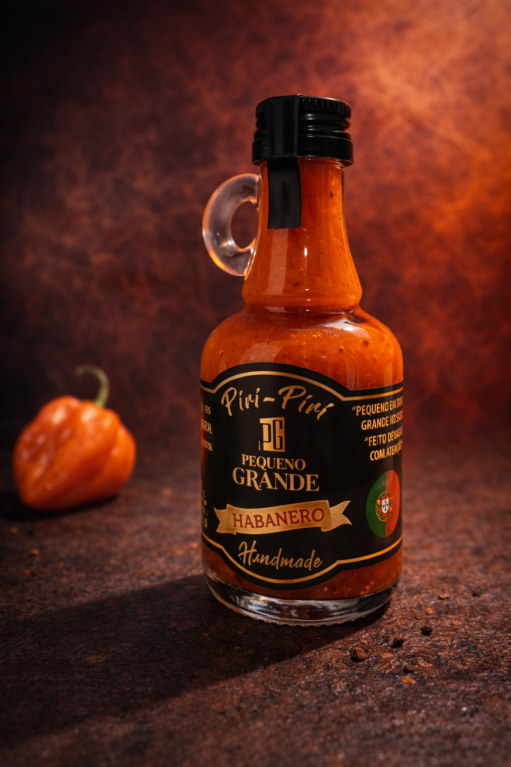 Picantes artesanais em frasquinhos de 40ml