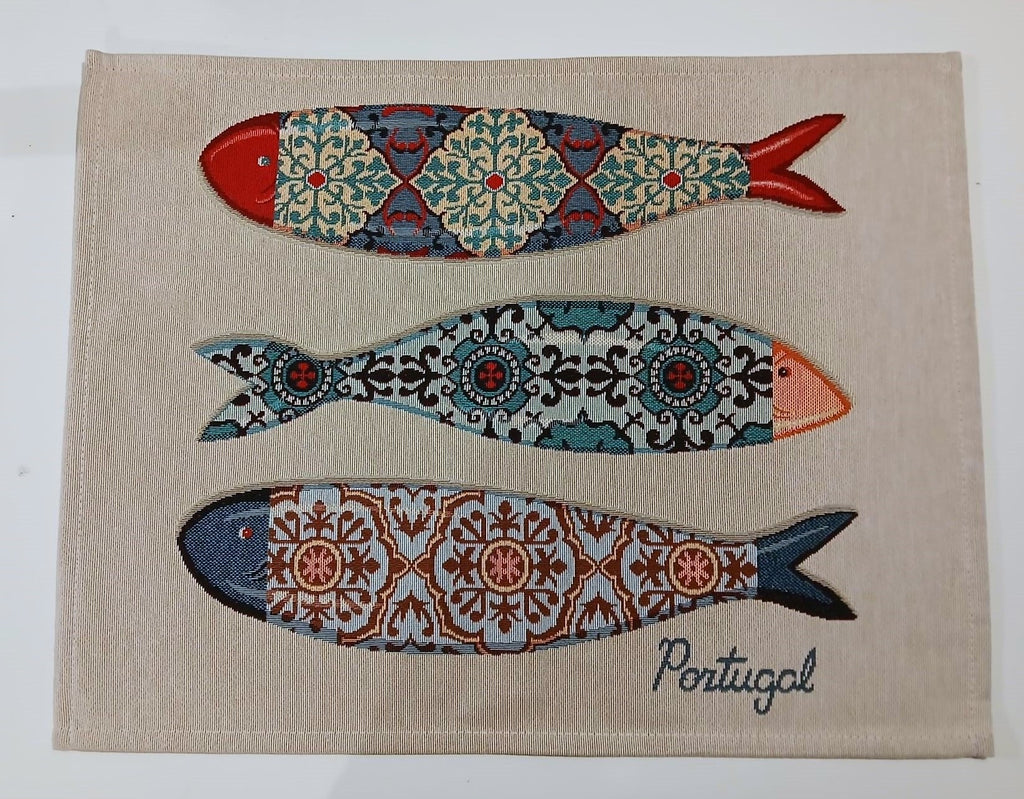 Placemat de Mesa - Coleção Sardinhas Portugal