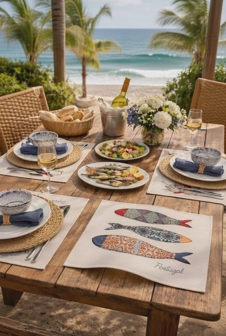 Placemat de Mesa - Coleção Sardinhas Portugal